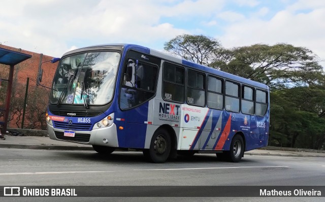 Next Mobilidade - ABC Sistema de Transporte 80.855 na cidade de Mauá, São Paulo, Brasil, por Matheus Oliveira. Número da foto: #11212252.
