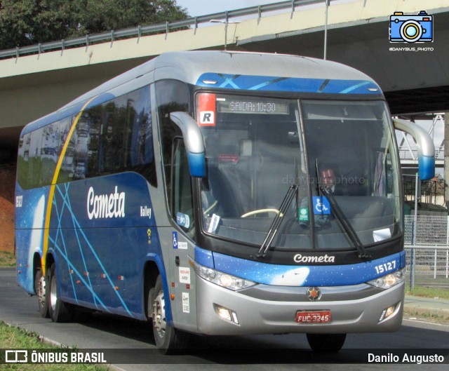 Viação Cometa 15127 na cidade de Campinas, São Paulo, Brasil, por Danilo Augusto. ID da foto: 11212673.