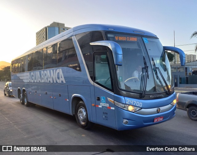 Viação Águia Branca 24700 na cidade de Cariacica, Espírito Santo, Brasil, por Everton Costa Goltara. Número da foto: #11212334.