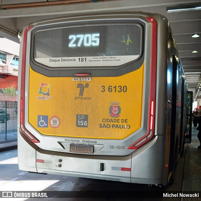 Transunião Transportes 3 6130 na cidade de São Paulo, São Paulo, Brasil, por Michel Nowacki. Número da foto: #11217185.
