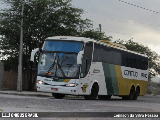 Empresa Gontijo de Transportes 17040 na cidade de Caruaru, Pernambuco, Brasil, por Lenilson da Silva Pessoa. Número da foto: #11217335.