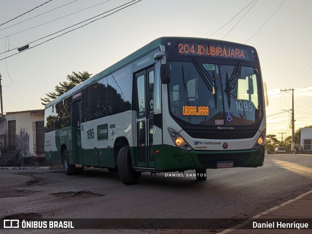 Viação Paraense Cuiabá Transportes 1095 na cidade de Cuiabá, Mato Grosso, Brasil, por Daniel Henrique. Número da foto: #11216320.