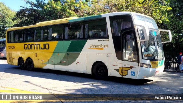 Empresa Gontijo de Transportes 12505 na cidade de São Paulo, São Paulo, Brasil, por Fábio Paixão. ID da foto: 11215051.