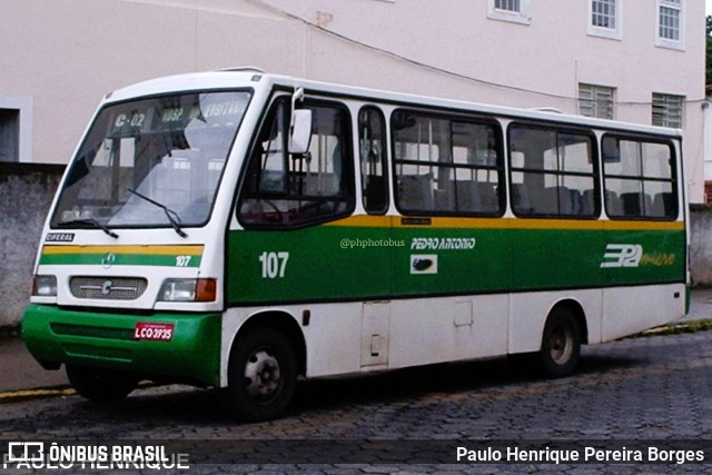 Empresa de Ônibus e Turismo Pedro Antônio 107 na cidade de Vassouras, Rio de Janeiro, Brasil, por Paulo Henrique Pereira Borges. ID da foto: 11216839.