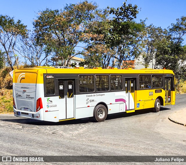 Viação Novo Retiro 5064 na cidade de Esmeraldas, Minas Gerais, Brasil, por Juliano Felipe. ID da foto: 11215094.