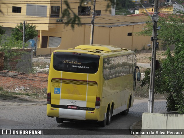 Viação Itapemirim 5865 na cidade de Caruaru, Pernambuco, Brasil, por Lenilson da Silva Pessoa. Número da foto: #11217309.