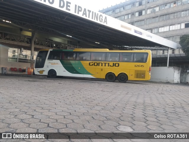 Empresa Gontijo de Transportes 12615 na cidade de Ipatinga, Minas Gerais, Brasil, por Celso ROTA381. ID da foto: 11215834.