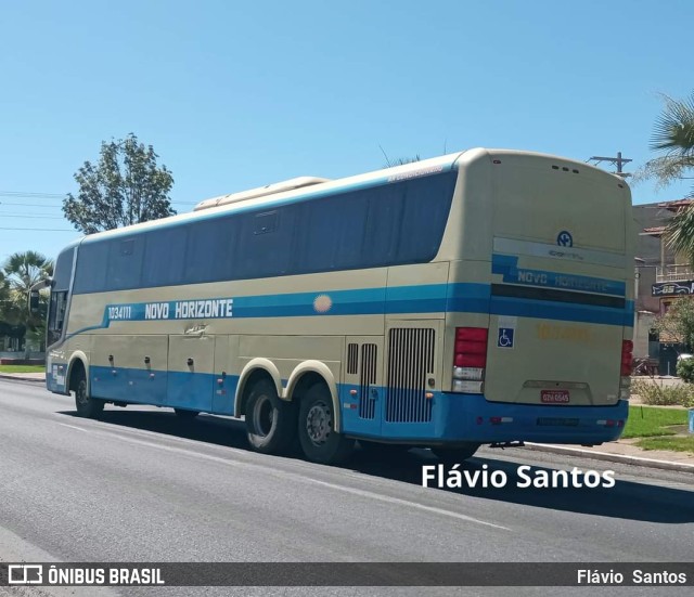 Viação Novo Horizonte 1034111 na cidade de Ibotirama, Bahia, Brasil, por Flávio  Santos. ID da foto: 11215104.