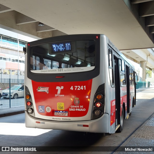 Pêssego Transportes 4 7241 na cidade de São Paulo, São Paulo, Brasil, por Michel Nowacki. ID da foto: 11217108.