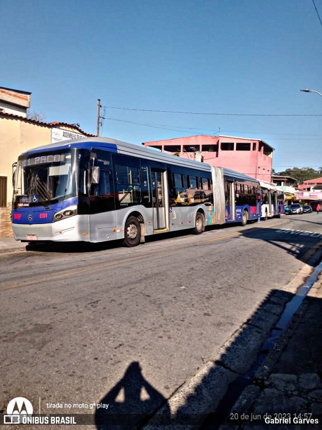 BR7 Mobilidade 2101 na cidade de São Bernardo do Campo, São Paulo, Brasil, por Gabriel Garves. ID da foto: 11217186.