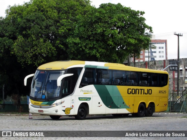 Empresa Gontijo de Transportes 18525 na cidade de Fortaleza, Ceará, Brasil, por André Luiz Gomes de Souza. ID da foto: 11217550.