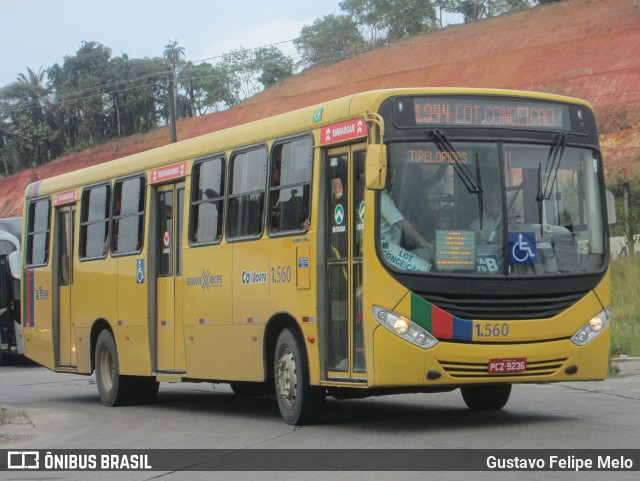 Itamaracá Transportes 1.560 na cidade de Paulista, Pernambuco, Brasil, por Gustavo Felipe Melo. Número da foto: #11216165.