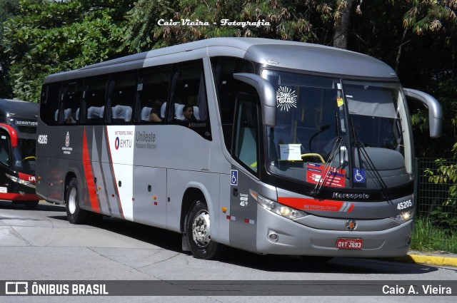 Empresa de Ônibus Pássaro Marron 45.205 na cidade de São Paulo, São Paulo, Brasil, por Caio A. Vieira. Número da foto: #11216170.