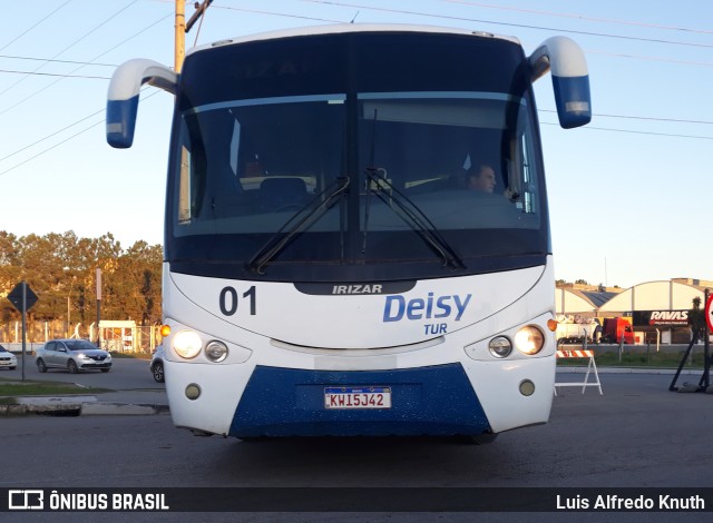 Deisy Tur Fretamento e Turismo 01 na cidade de Pelotas, Rio Grande do Sul, Brasil, por Luis Alfredo Knuth. Número da foto: #11217897.