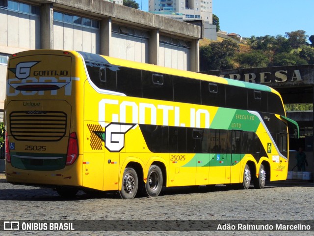 Empresa Gontijo de Transportes 25025 na cidade de Belo Horizonte, Minas Gerais, Brasil, por Adão Raimundo Marcelino. ID da foto: 11219865.