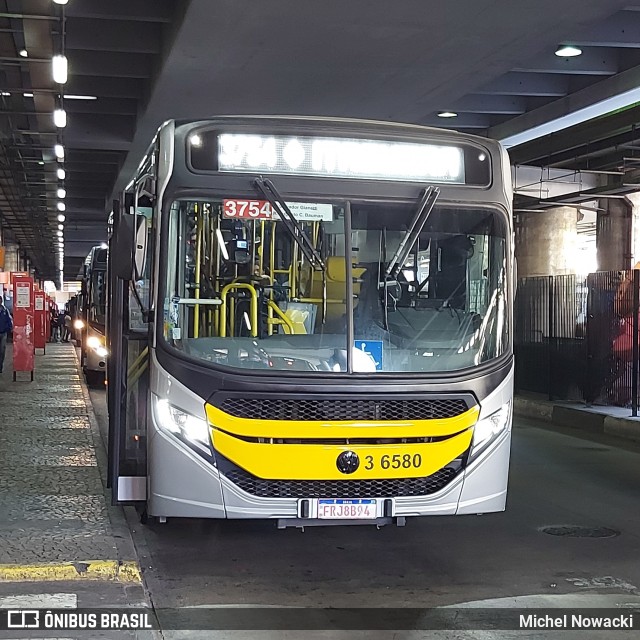 Transunião Transportes 3 6580 na cidade de São Paulo, São Paulo, Brasil, por Michel Nowacki. Número da foto: #11218922.