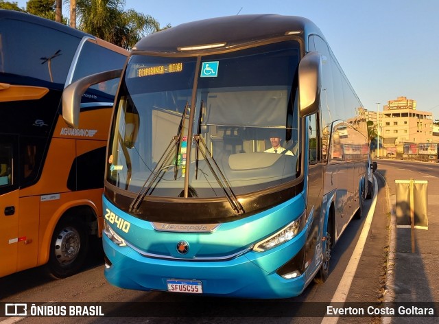 Viação Águia Branca 28410 na cidade de Cariacica, Espírito Santo, Brasil, por Everton Costa Goltara. Número da foto: #11217893.