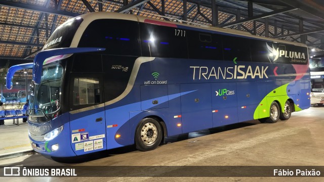 Trans Isaak Turismo 1711 na cidade de Embu das Artes, São Paulo, Brasil, por Fábio Paixão. Número da foto: #11218103.