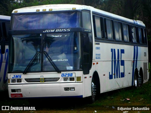JMS Turismo 0298 na cidade de Paudalho, Pernambuco, Brasil, por Edjunior Sebastião. Número da foto: #11218790.