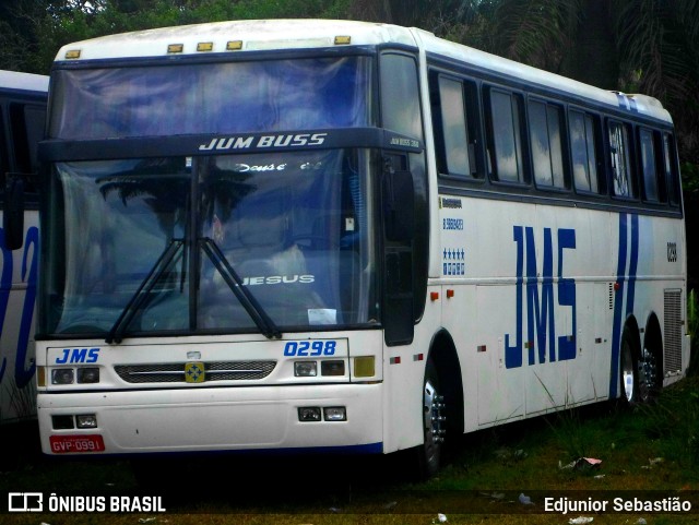 JMS Turismo 0298 na cidade de Paudalho, Pernambuco, Brasil, por Edjunior Sebastião. ID da foto: 11218790.