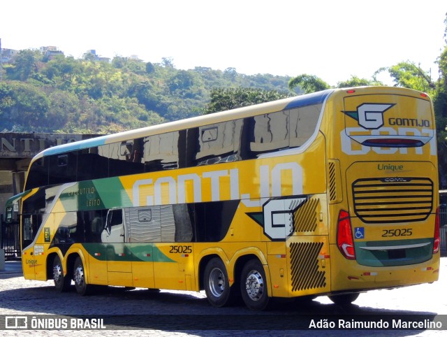 Empresa Gontijo de Transportes 25025 na cidade de Belo Horizonte, Minas Gerais, Brasil, por Adão Raimundo Marcelino. ID da foto: 11219857.