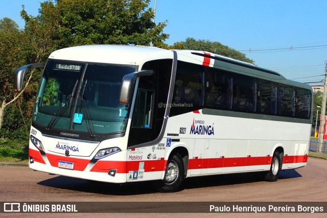 Expresso Maringá 6527 na cidade de Curitiba, Paraná, Brasil, por Paulo Henrique Pereira Borges. ID da foto: 11219539.