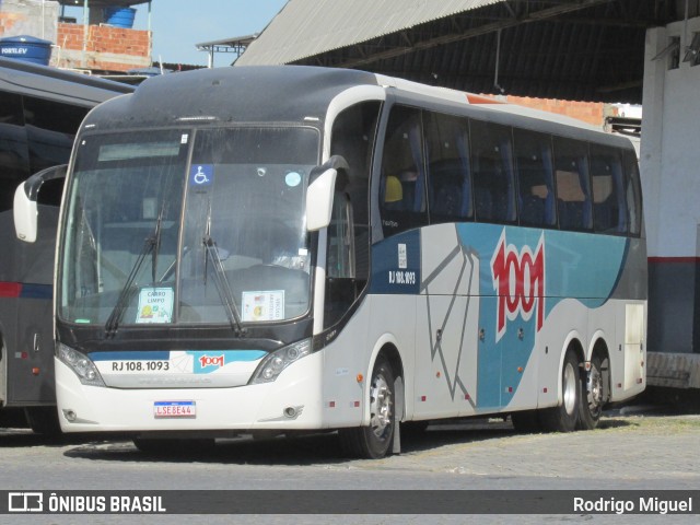 Auto Viação 1001 RJ 108.1093 na cidade de Rio de Janeiro, Rio de Janeiro, Brasil, por Rodrigo Miguel. ID da foto: 11220007.