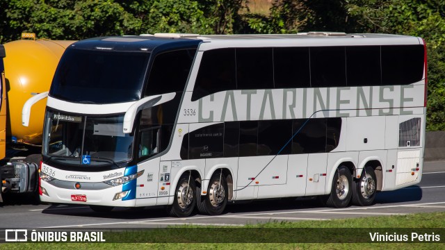 Auto Viação Catarinense 3536 na cidade de Joinville, Santa Catarina, Brasil, por Vinicius Petris. Número da foto: #11219213.