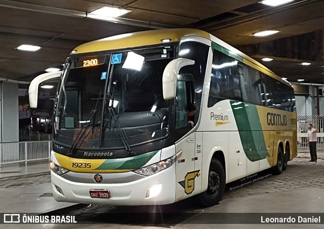 Empresa Gontijo de Transportes 19235 na cidade de Belo Horizonte, Minas Gerais, Brasil, por Leonardo Daniel. Número da foto: #11218847.