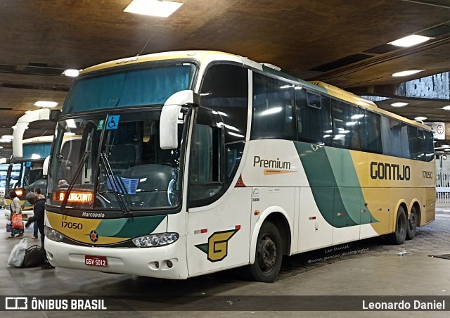 Empresa Gontijo de Transportes 17050 na cidade de Belo Horizonte, Minas Gerais, Brasil, por Leonardo Daniel. ID da foto: 11218864.