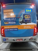 Milênio Transportes 40723 na cidade de Belo Horizonte, Minas Gerais, Brasil, por Fabri Ferreira. Número da foto: #11218068.