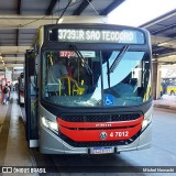 Pêssego Transportes 4 7012 na cidade de São Paulo, São Paulo, Brasil, por Michel Nowacki. Número da foto: #11218928.