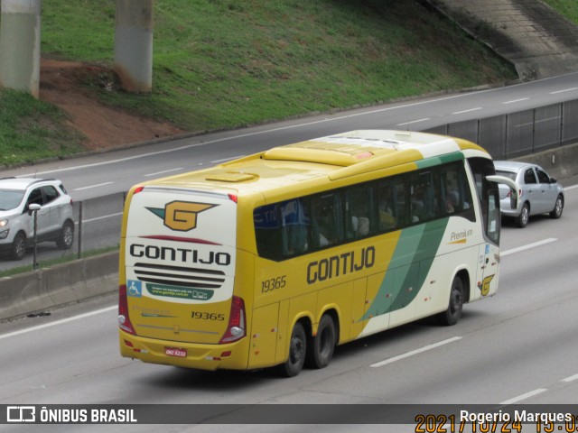 Empresa Gontijo de Transportes 19365 na cidade de São José dos Campos, São Paulo, Brasil, por Rogerio Marques. ID da foto: 11222463.