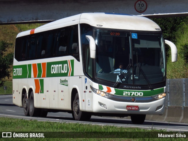 Empresa Gontijo de Transportes 21700 na cidade de Barra Mansa, Rio de Janeiro, Brasil, por Maxwel Silva. Número da foto: #11220597.