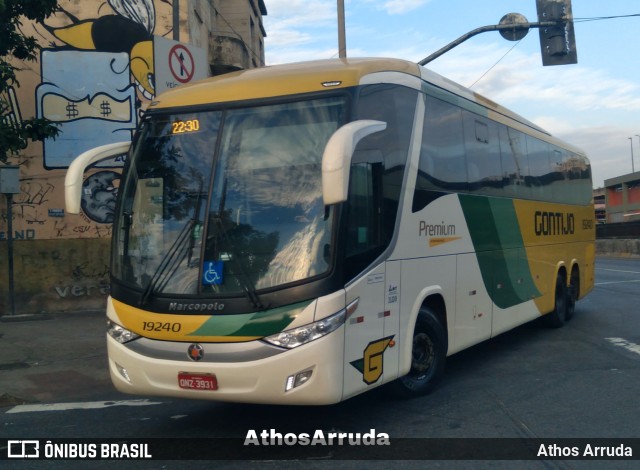 Empresa Gontijo de Transportes 19240 na cidade de Belo Horizonte, Minas Gerais, Brasil, por Athos Arruda. Número da foto: #11222334.
