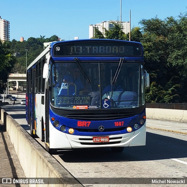 BR7 Mobilidade 1607 na cidade de São Bernardo do Campo, São Paulo, Brasil, por Michel Nowacki. Número da foto: #11222083.