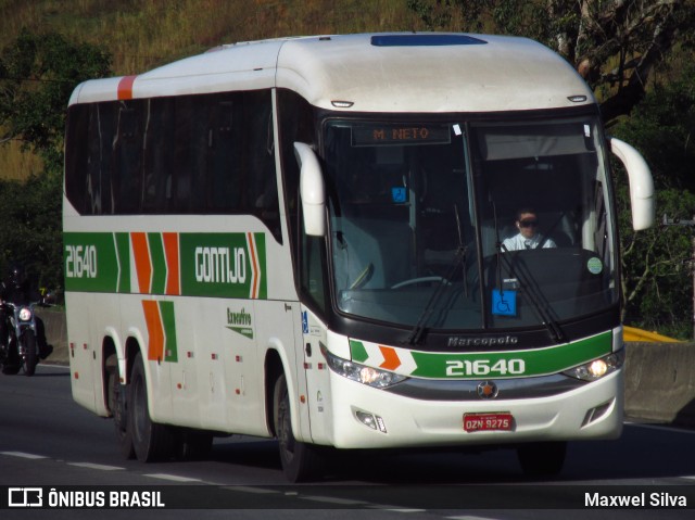 Empresa Gontijo de Transportes 21640 na cidade de Barra Mansa, Rio de Janeiro, Brasil, por Maxwel Silva. ID da foto: 11220476.