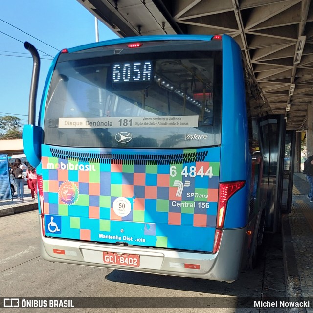 Viação Paratodos > São Jorge > Metropolitana São Paulo > Mobibrasil 6 4844 na cidade de São Paulo, São Paulo, Brasil, por Michel Nowacki. Número da foto: #11222168.
