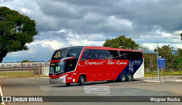 Expresso São Luiz 7900 na cidade de Brasília, Distrito Federal, Brasil, por Wagner Rocha. ID da foto: 11221422.