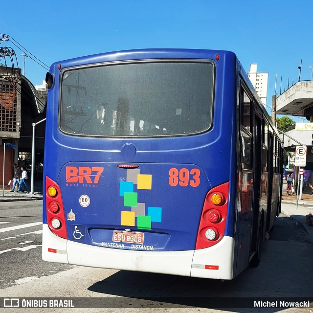 BR7 Mobilidade 893 na cidade de São Bernardo do Campo, São Paulo, Brasil, por Michel Nowacki. Número da foto: #11222148.