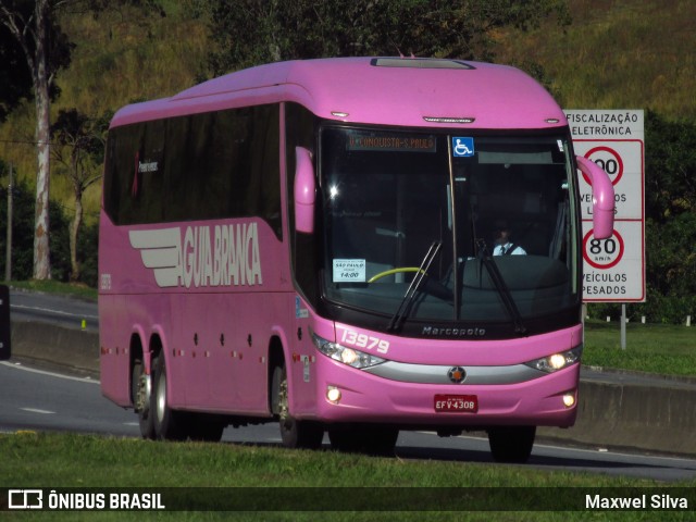 Viação Águia Branca 13979 na cidade de Barra Mansa, Rio de Janeiro, Brasil, por Maxwel Silva. ID da foto: 11220574.