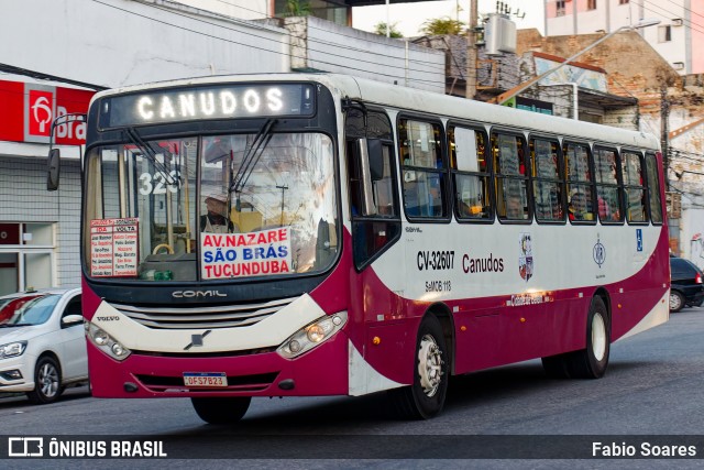 Viação Santa Rosa CV-32607 na cidade de Belém, Pará, Brasil, por Fabio Soares. Número da foto: #11220531.