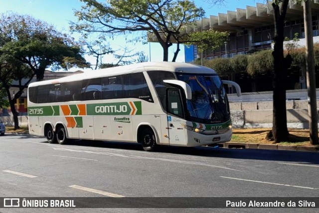 Empresa Gontijo de Transportes 21735 na cidade de Belo Horizonte, Minas Gerais, Brasil, por Paulo Alexandre da Silva. ID da foto: 11221122.