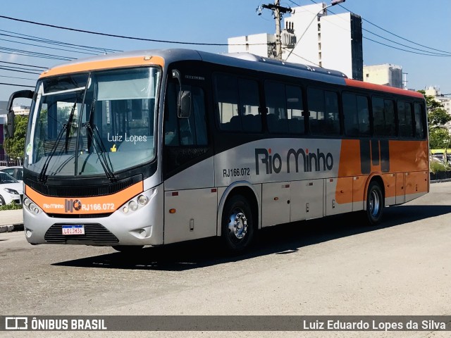 Transturismo Rio Minho RJ 166.072 na cidade de Niterói, Rio de Janeiro, Brasil, por Luiz Eduardo Lopes da Silva. ID da foto: 11221880.