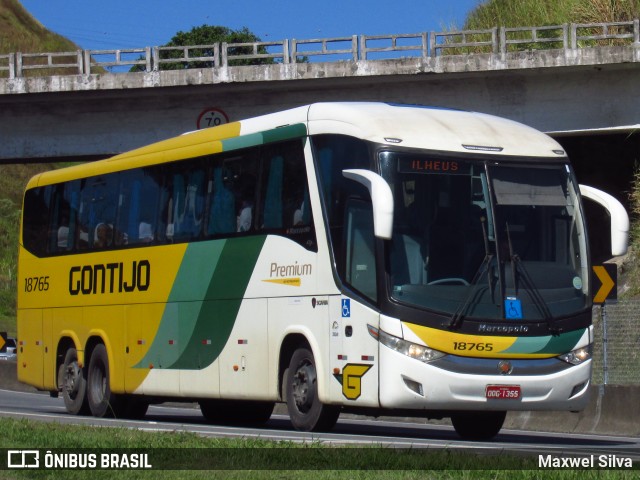 Empresa Gontijo de Transportes 18765 na cidade de Barra Mansa, Rio de Janeiro, Brasil, por Maxwel Silva. ID da foto: 11220616.