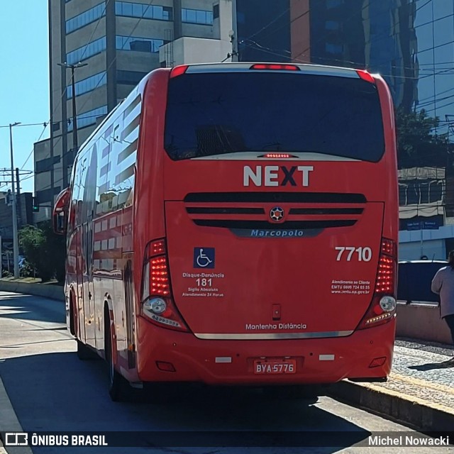 Next Mobilidade - ABC Sistema de Transporte 7710 na cidade de São Bernardo do Campo, São Paulo, Brasil, por Michel Nowacki. ID da foto: 11222074.