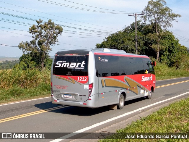 Viação Smart Transporte e Turismo 1212 na cidade de Monte Mor, São Paulo, Brasil, por José Eduardo Garcia Pontual. Número da foto: #11223175.