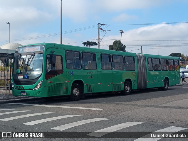 Auto Viação São José dos Pinhais EB605 na cidade de Curitiba, Paraná, Brasil, por Daniel Guardiola. ID da foto: 11224773.