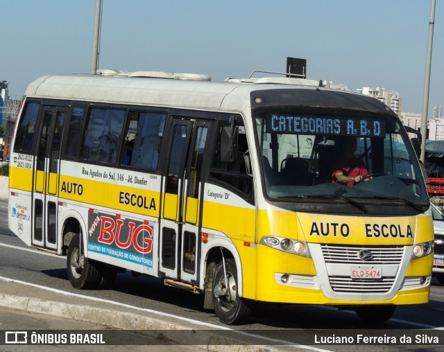 Auto Escola Nova Bug 5474 na cidade de São Paulo, São Paulo, Brasil, por Luciano Ferreira da Silva. ID da foto: 11225132.