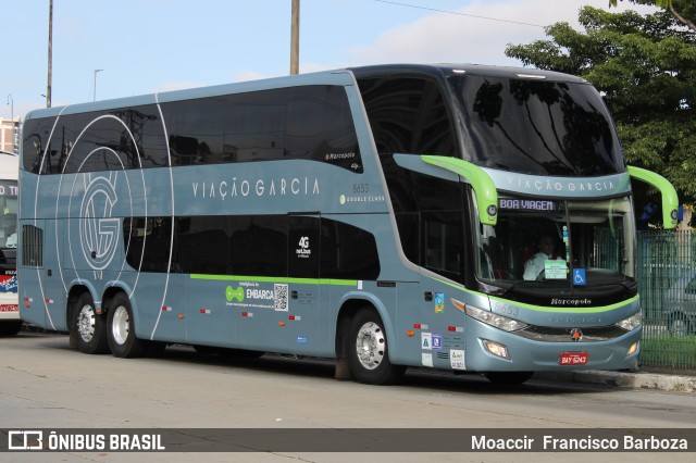 Viação Garcia 8653 na cidade de São Paulo, São Paulo, Brasil, por Moaccir  Francisco Barboza. Número da foto: #11224519.